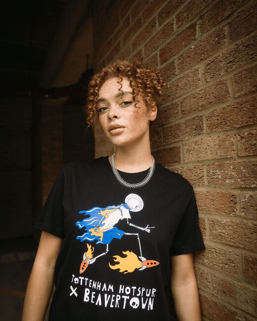 Spurs x Beavertown Rocketman Black T-Shirt