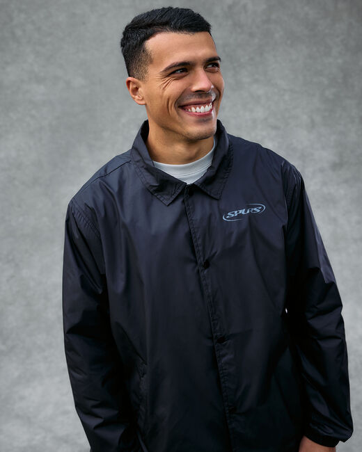 Spurs Nike Mens Black Coaches Jacket 2025/26