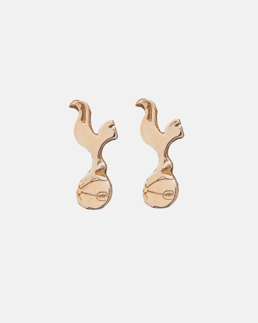 Spurs Gold Crest Stud Earrings
