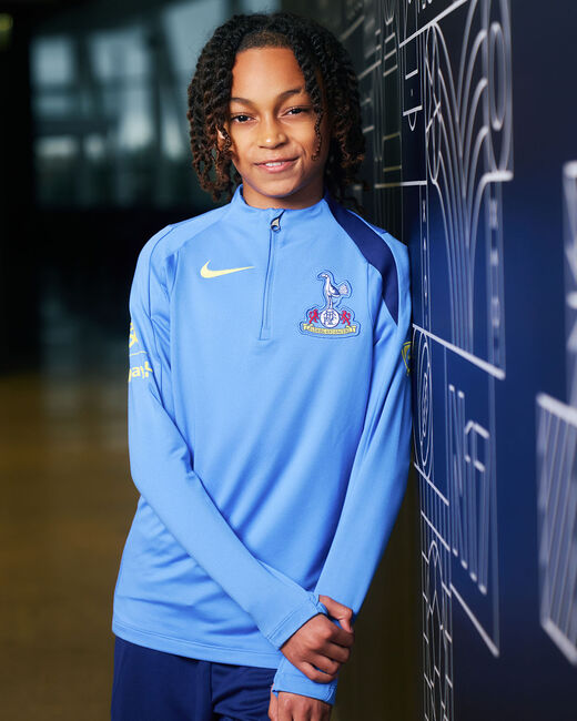 Spurs Nike Youth Size XSmall - Large Blue Third Drill Top 2025/26