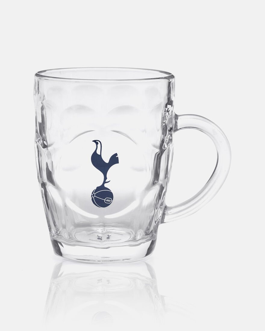 Spurs Boxed Crest Dimple Glass