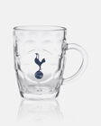 Spurs Boxed Crest Dimple Glass