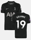 Dominic Solanke Mens Stadium Premier League Tottenham Hotspur Away Shirt 2025/26