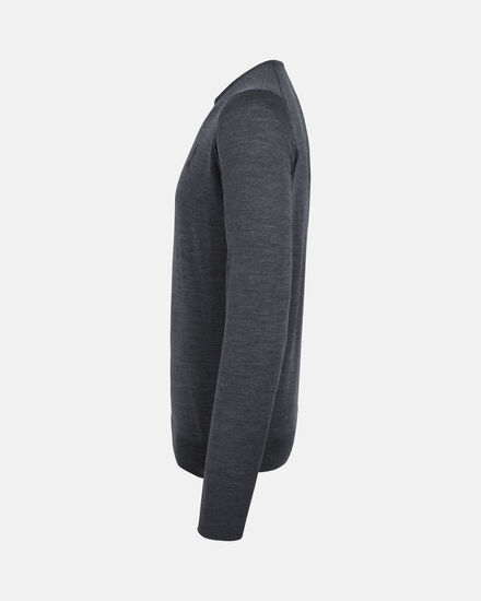 Spurs X John Smedley Mens Grey Crew Neck Jumper