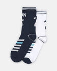 Spurs Kids 2 Pack Son Socks