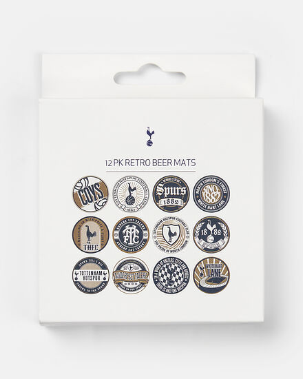 Spurs 12 Pack Retro Beer Mats