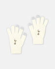 Spurs Womens Cream Touchscreen Gloves