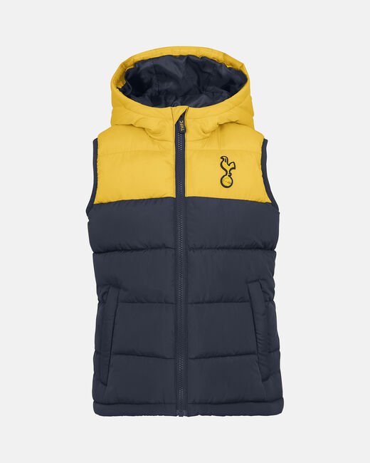 Spurs Kids Colour Block Yellow Gilet