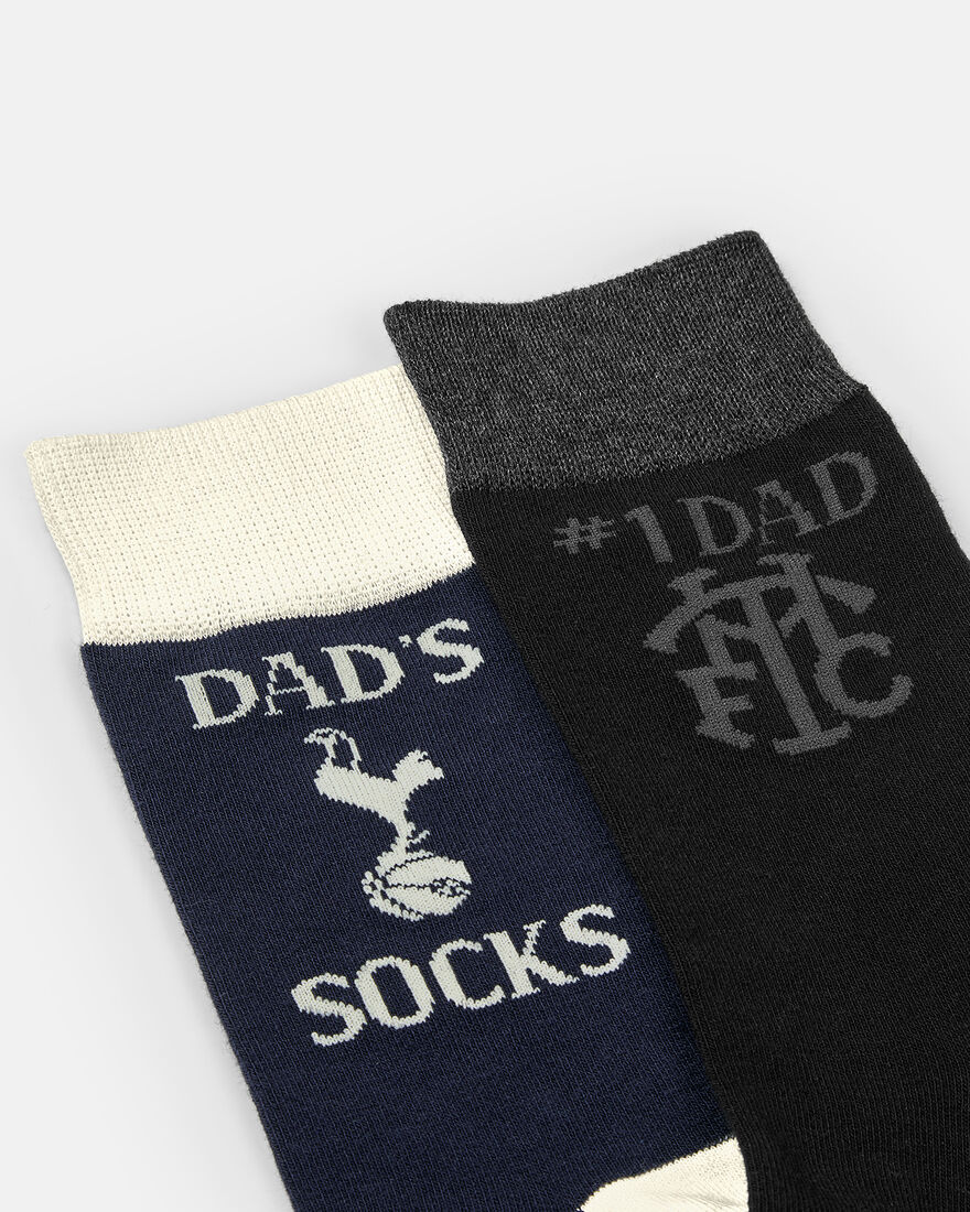 Spurs 2 Pack Dad Sock
