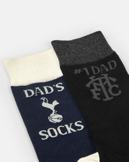 Spurs 2 Pack Dad Sock