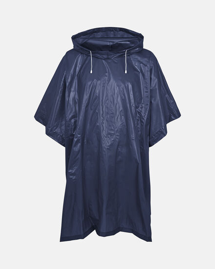 Spurs Navy Rain One Size Poncho