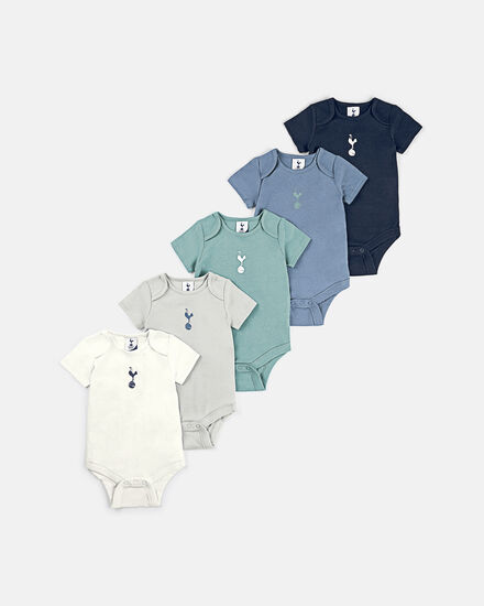 Spurs Baby Bodysuit Pack Of 5