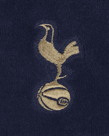 Spurs Crest Navy and Gold Golf Towel
