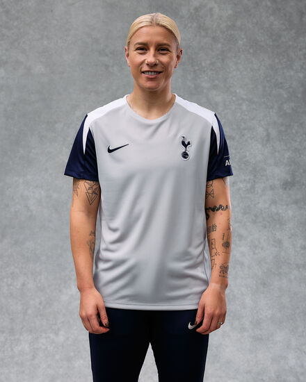 Spurs Nike Womens Grey Training T-Shirt 2025/26