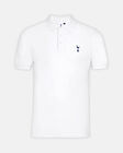 Spurs Mens Cotton White Pique Polo