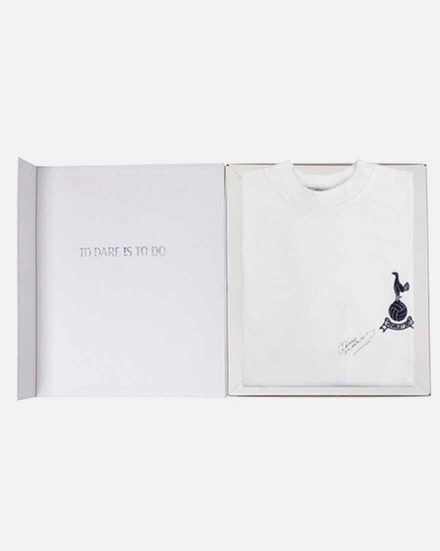 Spurs Dave Mackay Signed Boxed Shirt