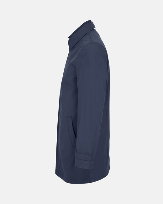 Spurs Mens Trench Navy Coat