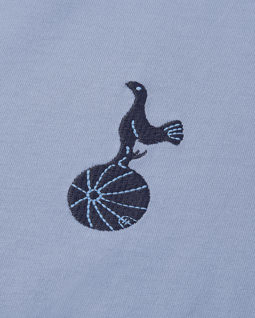Spurs Retro Blue 1980s Crest T-Shirt