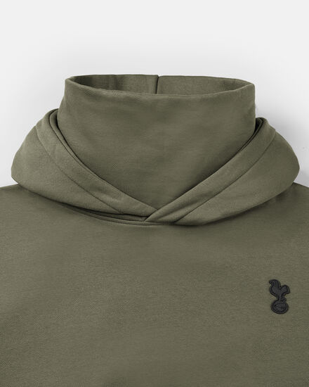 Spurs Mens Snood Green Hoodie