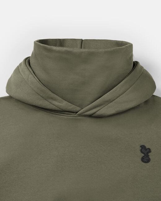 Spurs Mens Snood Green Hoodie