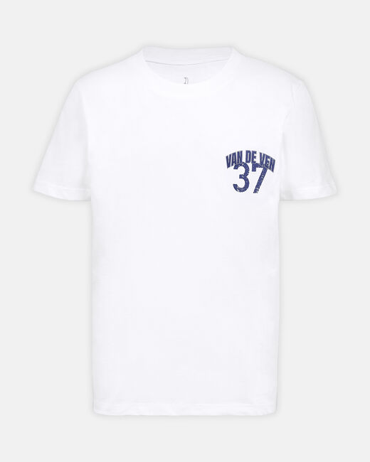 Spurs Kids White van de Ven Back Print T-Shirt