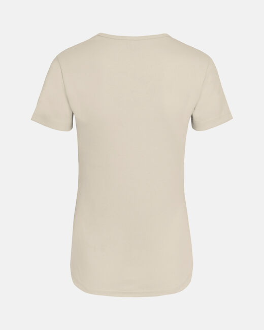 Spurs Womens Essential Crew Neck Stone T-Shirt