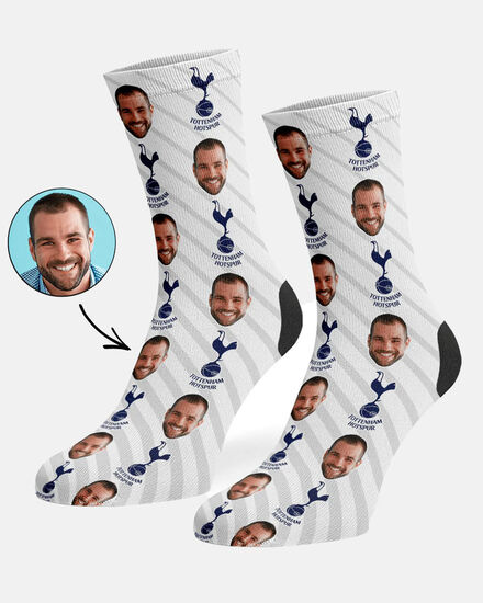 Spurs Personalised Crest Socks