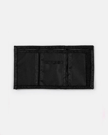Spurs Recycled Fabric Black Wallet