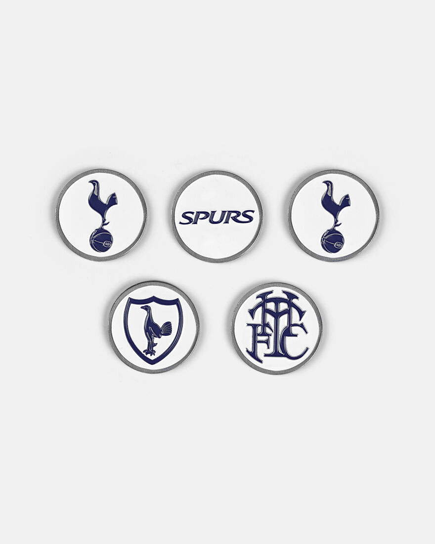 Spurs 5 Pack Golf Ball Markers