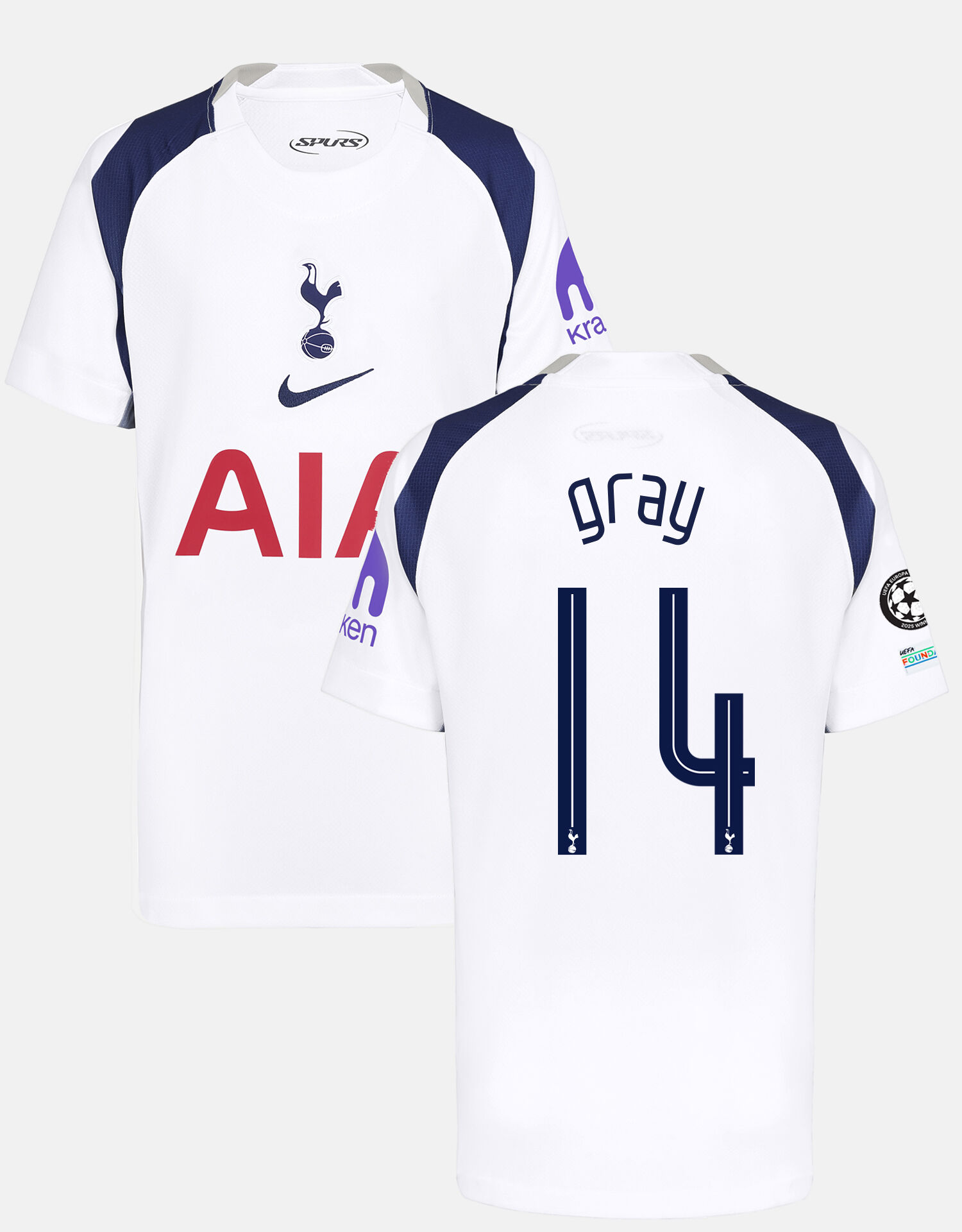 14 Archie Gray I Official Spurs Store