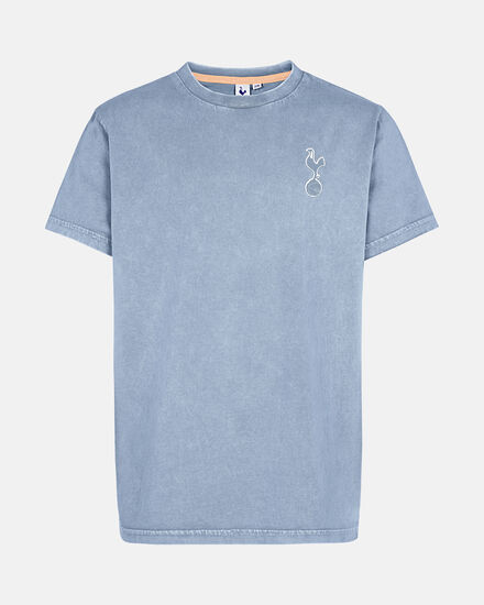 Spurs Kids Acid Wash Blue T-Shirt