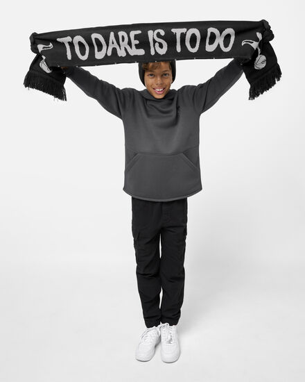 Spurs Kids Dare Graffiti Black Scarf