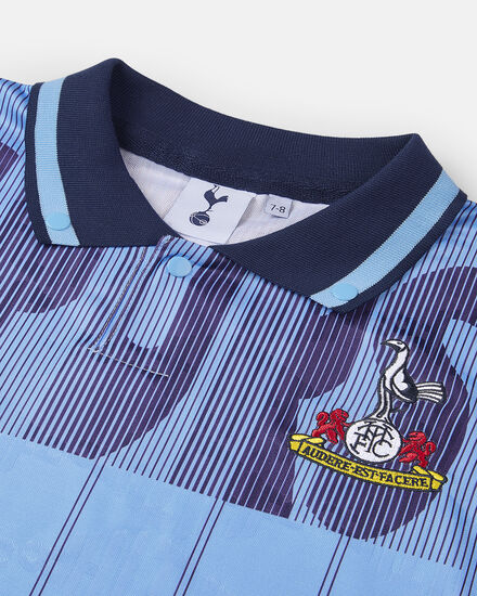Spurs Kids Retro 1992 Blue Third Shirt