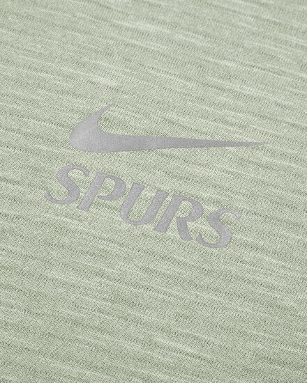 Spurs Nike Mens Active Green Half Zip Therma-FIT Top