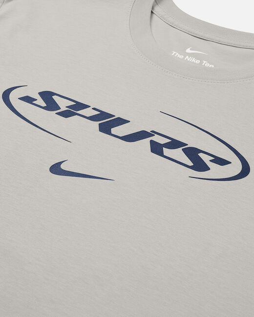 Spurs Nike Mens Grey 'Spurs' T-Shirt 2025/26