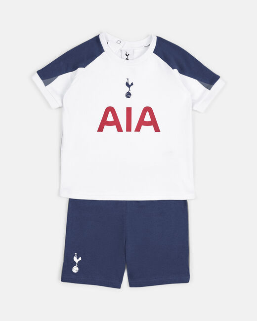 Spurs Baby 2025/26 Home Kit Shorts and T-Shirt Set
