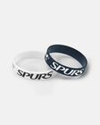 Spurs 2 Pack Silicone Wristbands