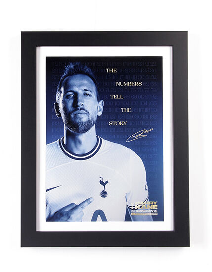 Spurs Harry Kane 267 Goals Framed Print