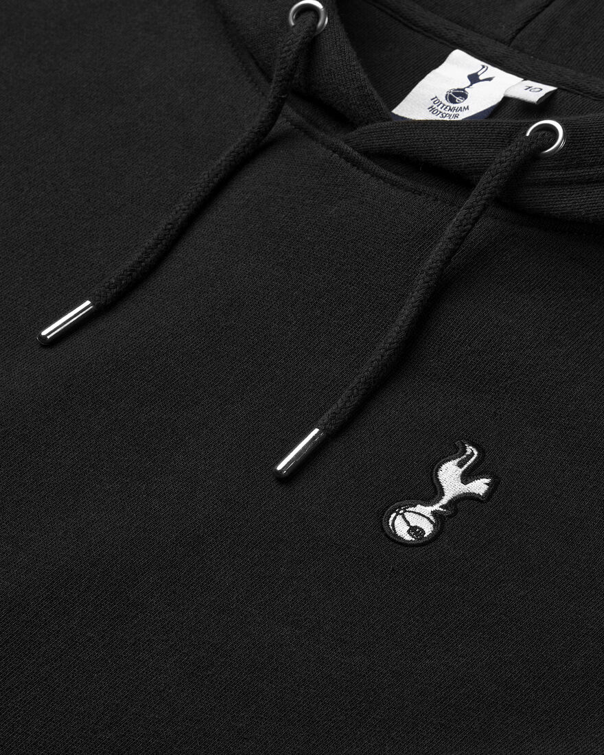 Spurs Womens Essential Black Hoodie