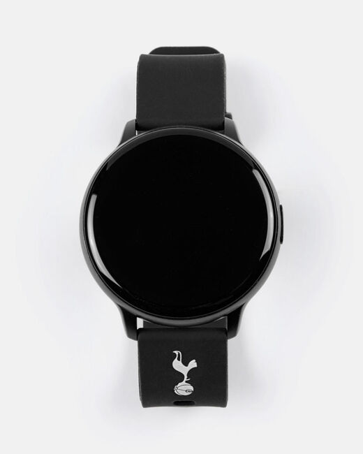 Spurs Adult Black Crest Smart Watch
