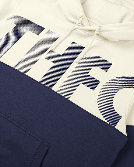 Spurs Mens Colour Block Navy THFC Hoodie