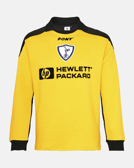 Spurs Retro 1995/1996 Long Sleeve Goalkeeper Yellow Shirt