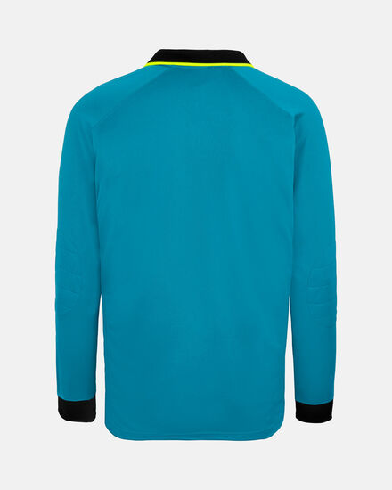 Spurs Nike Mens Teal Long Sleeve Polo
