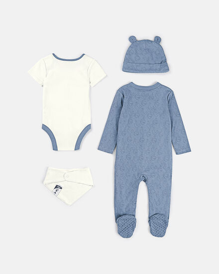 Spurs Baby Blue Cockerel 4 Piece Set