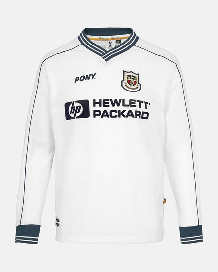 Spurs Retro 1997 Pony Long Sleeve Home Shirt