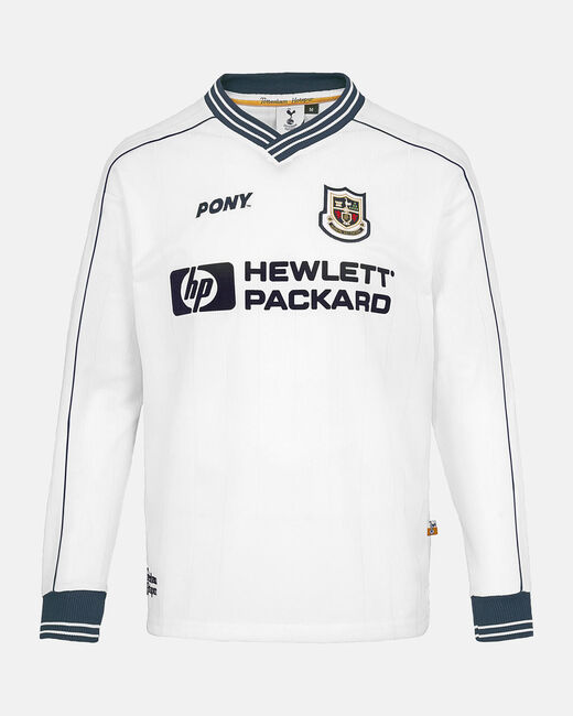 Spurs Retro 1997 Pony Long Sleeve Home Shirt
