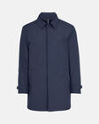 Spurs Mens Trench Navy Coat