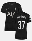 Micky van de Ven Womens Stadium Club Tottenham Hotspur Away Shirt 2025/26