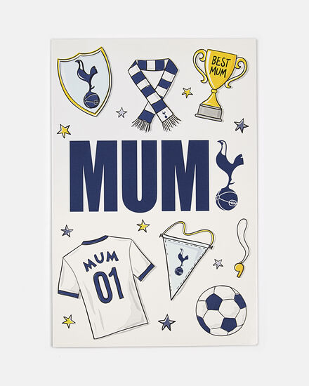 Spurs Mum Greetings Card