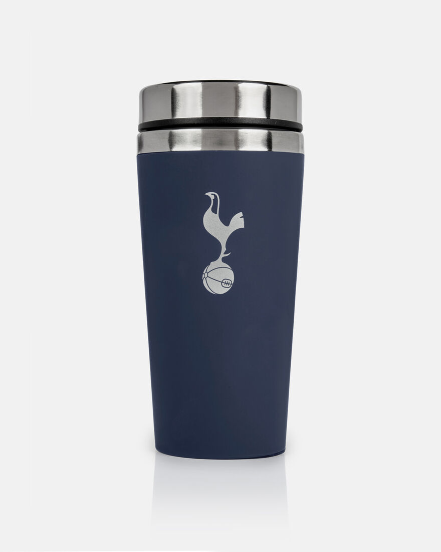 Spurs Navy Soft Touch 450ml Travel Mug